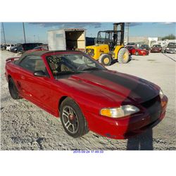 1996 - FORD MUSTANG//FOR SCRAP ONLY