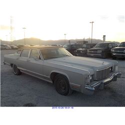 1976 - LINCOLN CONTINENTAL