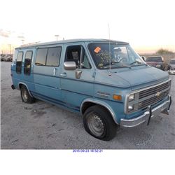 1984 - CHEVROLET SPORT VAN G20