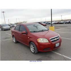 2008 - CHEVROLET AVEO