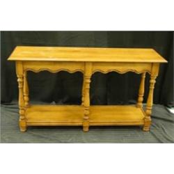 Tell City Hard Rock Maple Sofa Table. Pape...