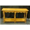 Image 1 : Tell City Hard Rock Maple Sofa Table. Pape...