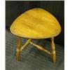 Image 1 : Hitchcock Tricorner Maple Table. Marked Hi...