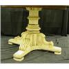 Image 2 : Round Game Table with Painted Pedestal Bas...