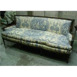 Classic Italian Provincial Sofa with Cream...