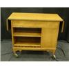 Image 3 : Tell City Hard Rock Maple Serving Cart on...