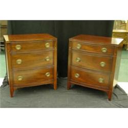 Drexel Mahogany Three-Drawer Chest. Maker...