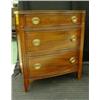 Image 2 : Drexel Mahogany Three-Drawer Chest. Maker...