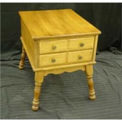 O'Hearn Sugar Maple Lamp Table. Impressed...