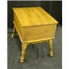 Image 4 : O'Hearn Sugar Maple Lamp Table. Impressed...