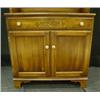 Image 2 : Hitchcock Cherry Two Piece Bookshelf Unit,...
