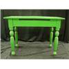 Image 2 : Early 1900's Painted Work Table. Oak under...