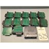 Image 2 : Lot of (14) Fanuc IC610MDL125A & IC693MDL730C Modules