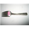 Image 2 : RARE ANTIQUE 1938 VINTAGE SILVER FORK TOTAL WEIGHT IS 18.9 GRAMS STAMPED *HOLMES & EDWARDS IS*!!