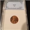 Image 1 : 1944 Lincoln Cent NNC MS67 Red