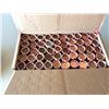 Image 2 : 50 Roll Box Canadian Bank Pennies (Unsearched)