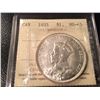Image 1 : 1935 Canada Dollar ICCS MS65!