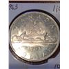 Image 1 : 1963 Canada Dollar PCGS UNC Details