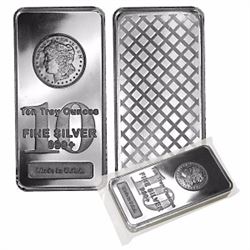 .999 Fine Silver Bar, 10 Ounce