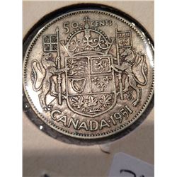 1951 Canada 50 Cents