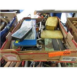 Box of used hand tools