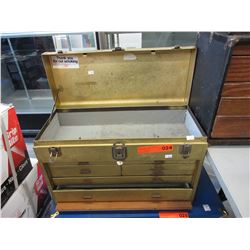 Used metal tool box
