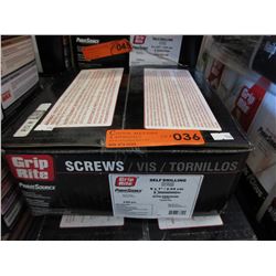Case of new 1" screws