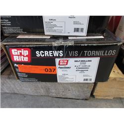 Case of new 1" screws