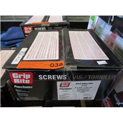 Case of new .75" screws