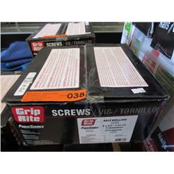 Case of new .75" screws