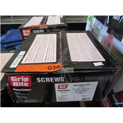 Case of new .75" screws