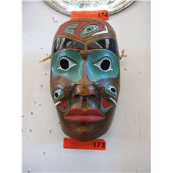Resin wall mask - First Nations motif