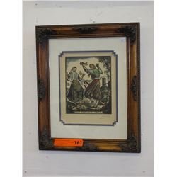 Pencil signed silkscreen "Bolero Mallorca"