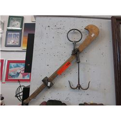 Vintage brass fish scale