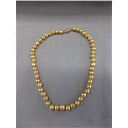 Hand-tied South Sea Shell Pearl Necklace