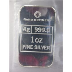 1 Troy Ounce - 2013 Year of the Snake Silver Bar