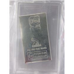 2012 Cook Islands .999 Silver 10 Gram Currency Bar
