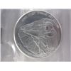 Image 1 : Miner & Pick Motif Silver Art Round