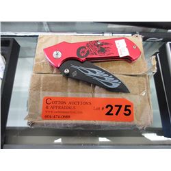 12 New folding knives