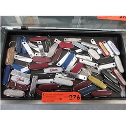 50 Used pocket folding knives
