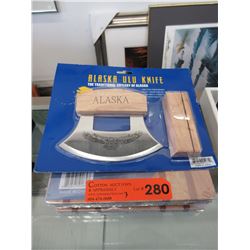 3 New Alaska Ulu knives