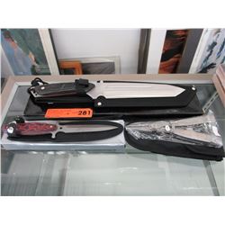 2 New knives and 2 multi-practic tools
