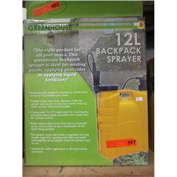 New Backpack Sprayer - 12 L