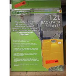 New Backpack Sprayer - 12 L