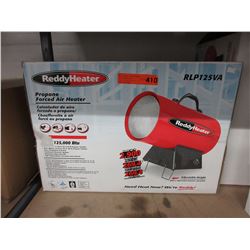 Propane forced air heater
