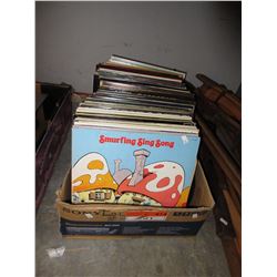 80 Vintage LP records - approximate count