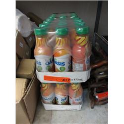 4 Cases of Oasis fruit beverage - mango