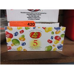 Case of Jelly Belly gift boxes