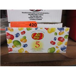 Case of Jelly Belly gift boxes