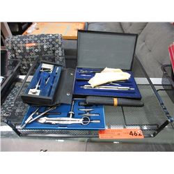 Vintage compass sets & more